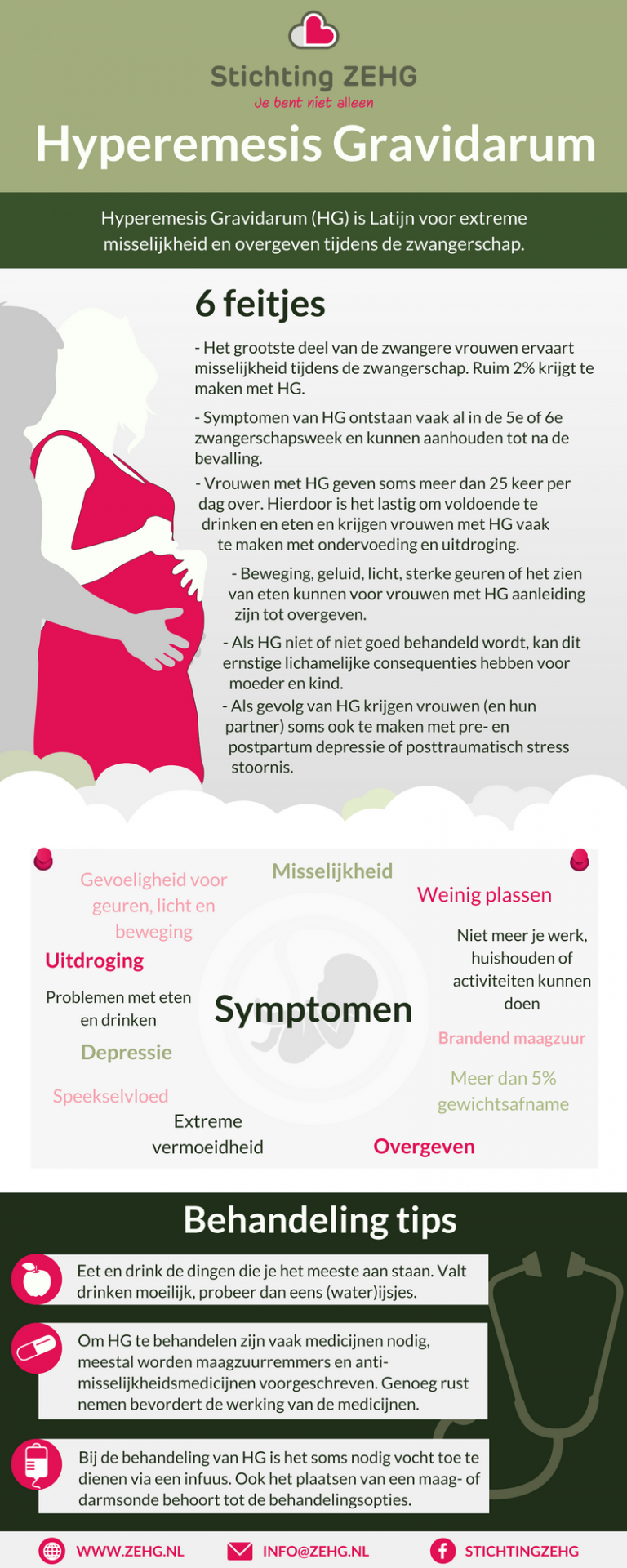 Infographic Hyperemesis Gravidarum Stichting Zehg